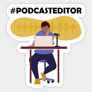 #podcasteditor Sticker